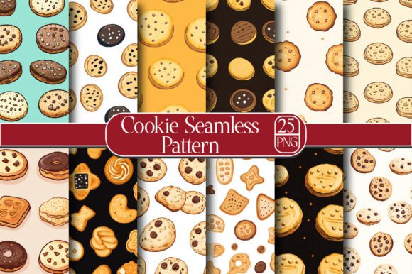 Enhancing Creativity with Cookie Seamless Pattern: A Must-Have for Modern Designers