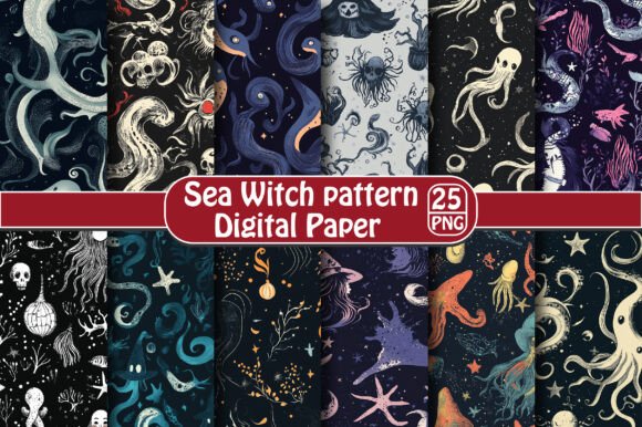 Sea Witch Pattern: A Versatile Design for Creative Projects