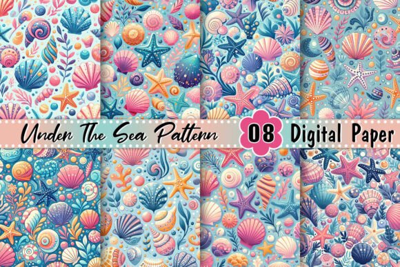 Under the Sea Pattern: Vibrant and Versatile Design