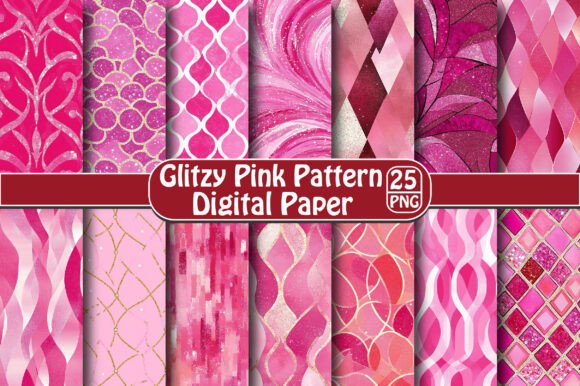 Unlocking Creativity with Glitzy Pink Pattern: A Must-Have for Modern Designers